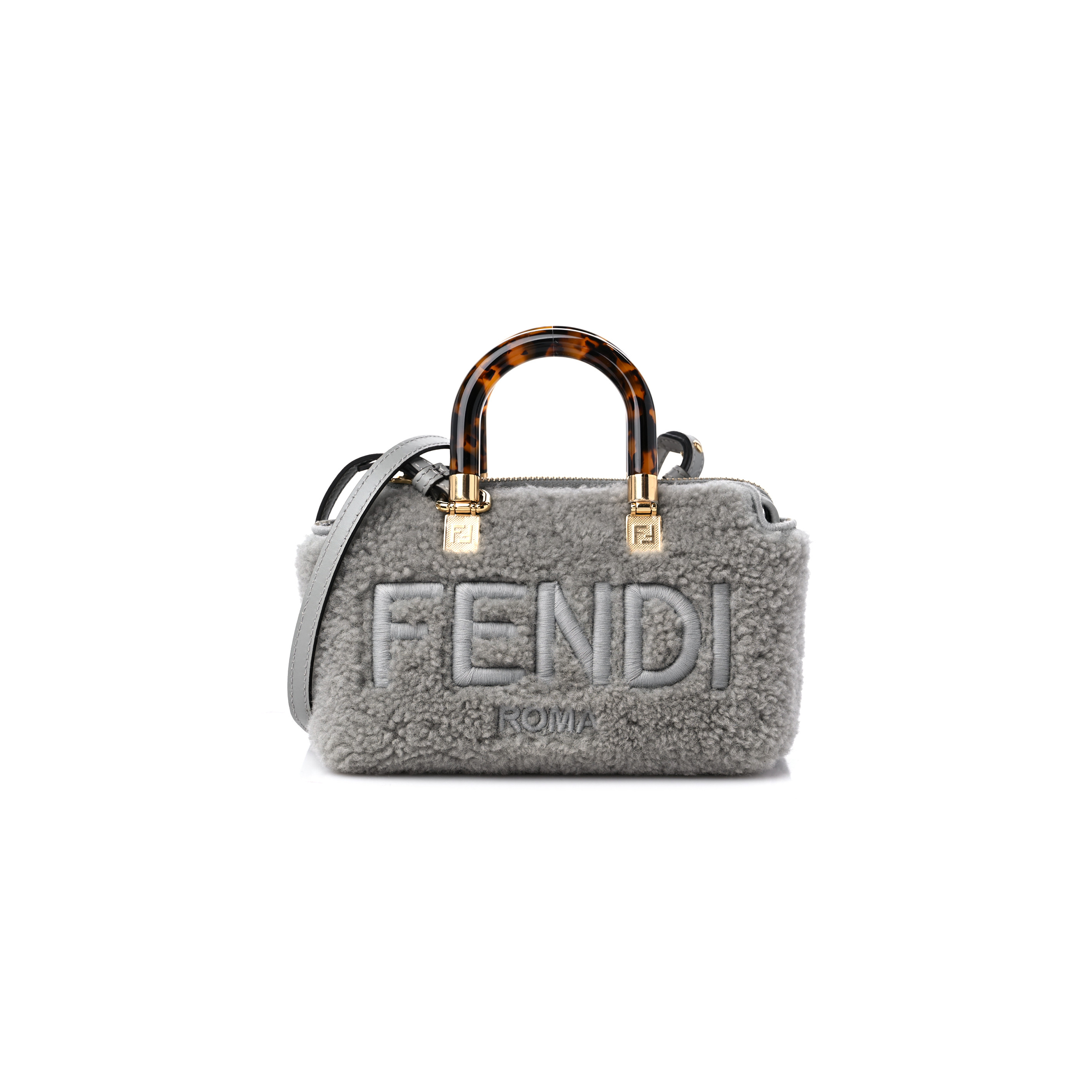 F**di mini by the way top handle boston ghiaccio 8bs067alp2f1ckx (17*12*8cm)